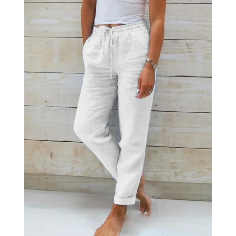 GR | Stylische Leinenhose für Frauen