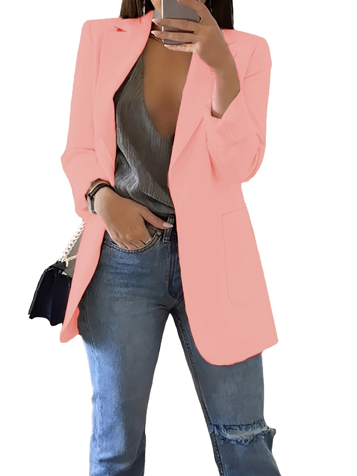 GR | Casual plus-size blazer
