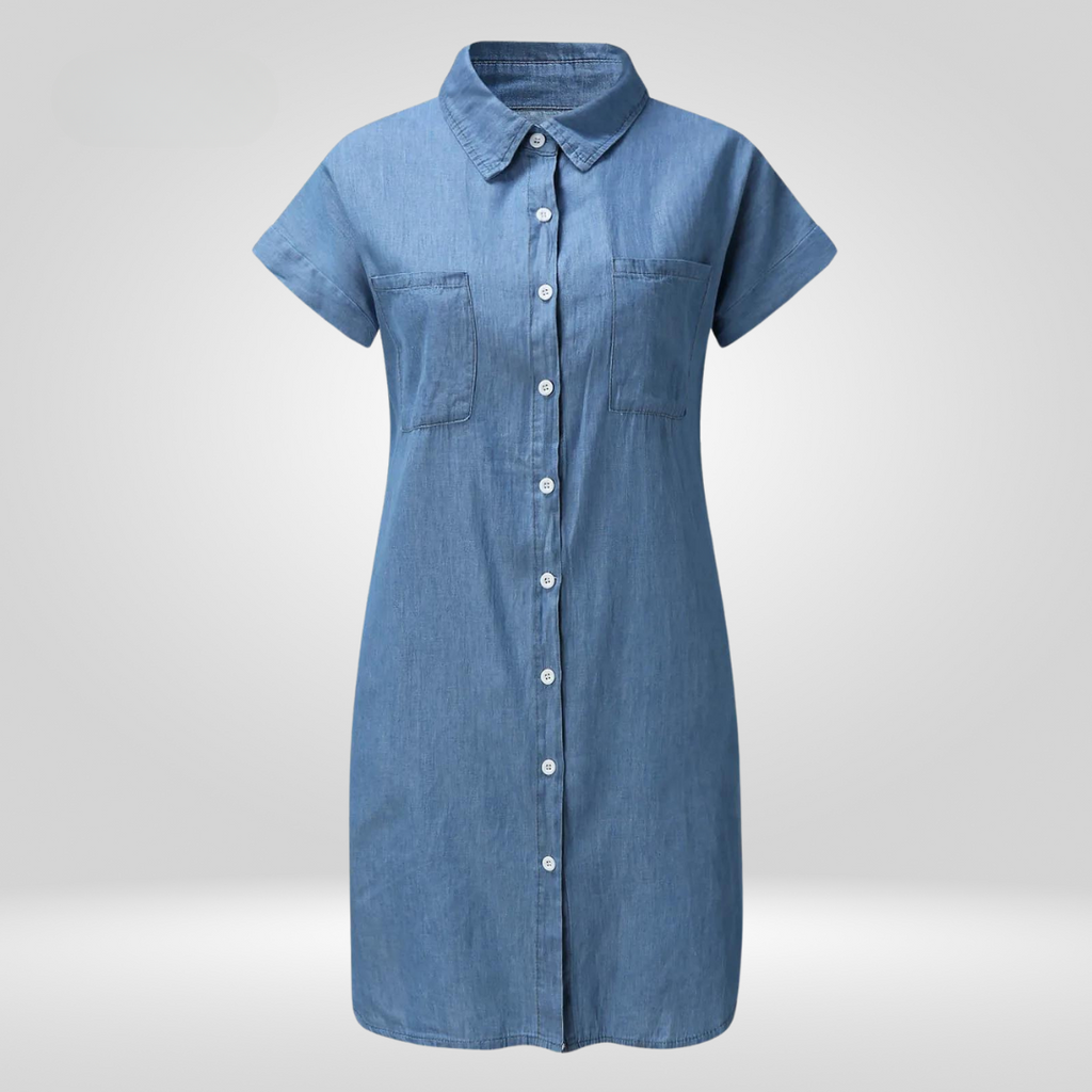 GR | Elegant Denim Dress