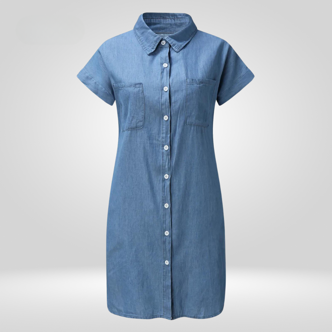 GR | Elegant Denim Dress