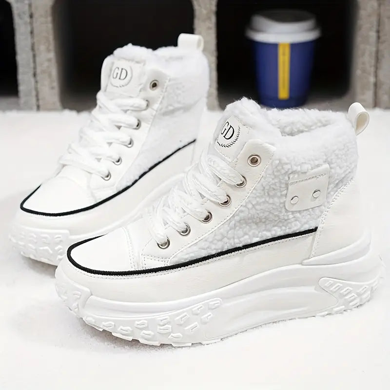 GR – Waterproof plush ankle boots