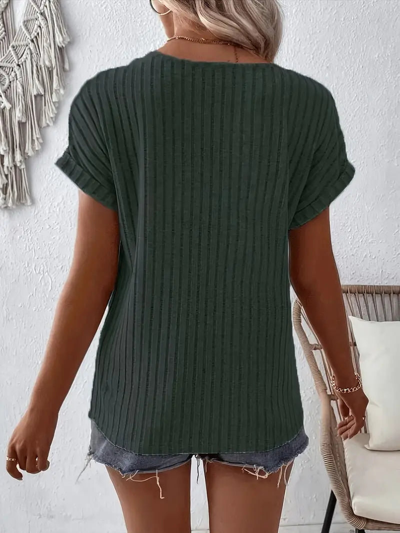 GR | Bequemes Damen T-Shirt Aus Baumwolle