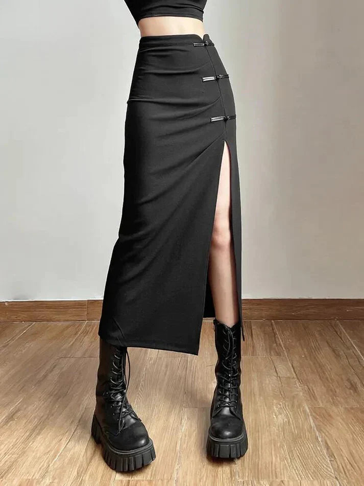 GR - Skirt with sexy slit