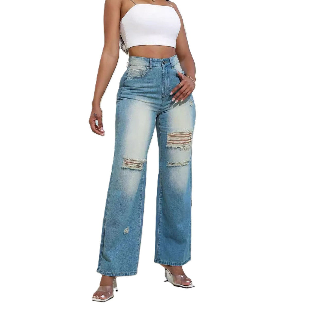 GR | Wide-leg high-waisted jeans