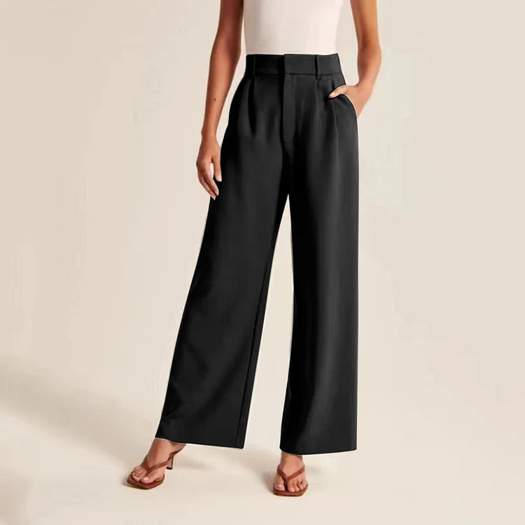 GR - Damen Chic Weite Bein Hosen