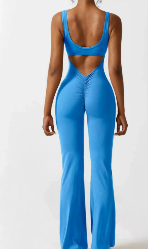 GR | Yoga bodysuit - casual, seamless with open details, women's clothing