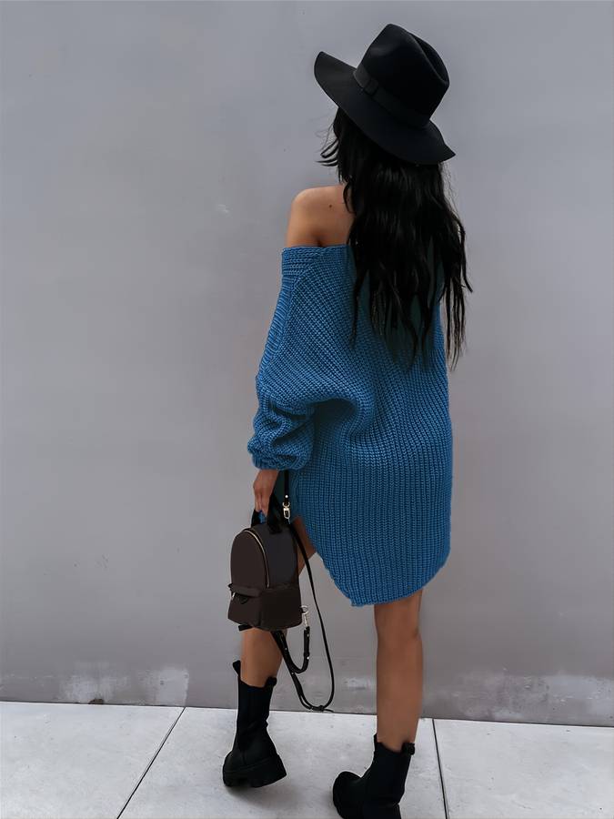 GR  - Übergroßes Strickkleid