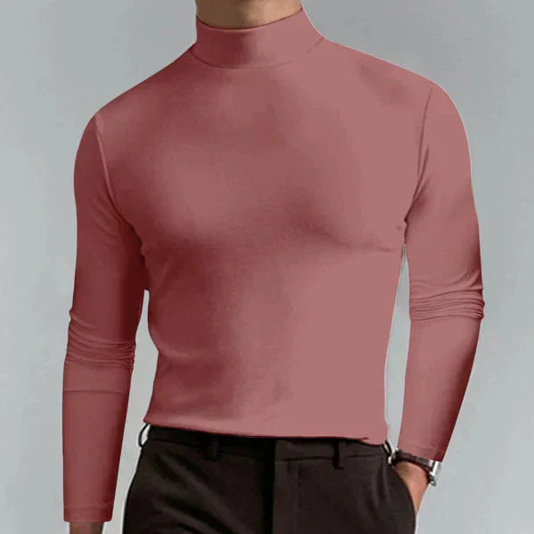 GR | Classic roll-neck sweater with slim fit