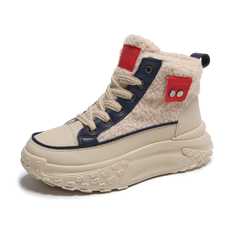 GR – Waterproof plush ankle boots