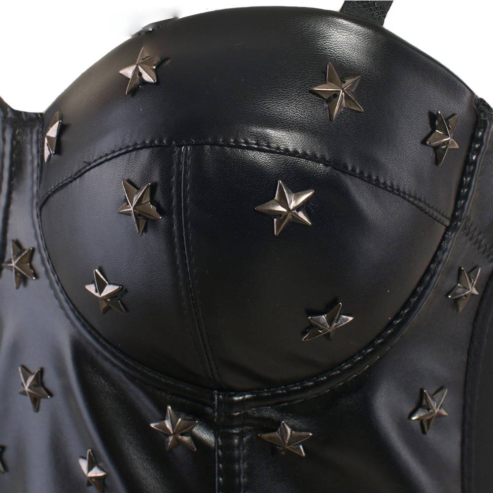 GR | Black Star Crop Top
