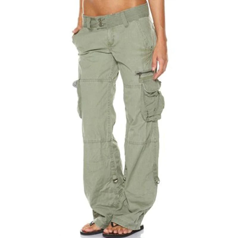 GR | Women's Cargo Pants in Black