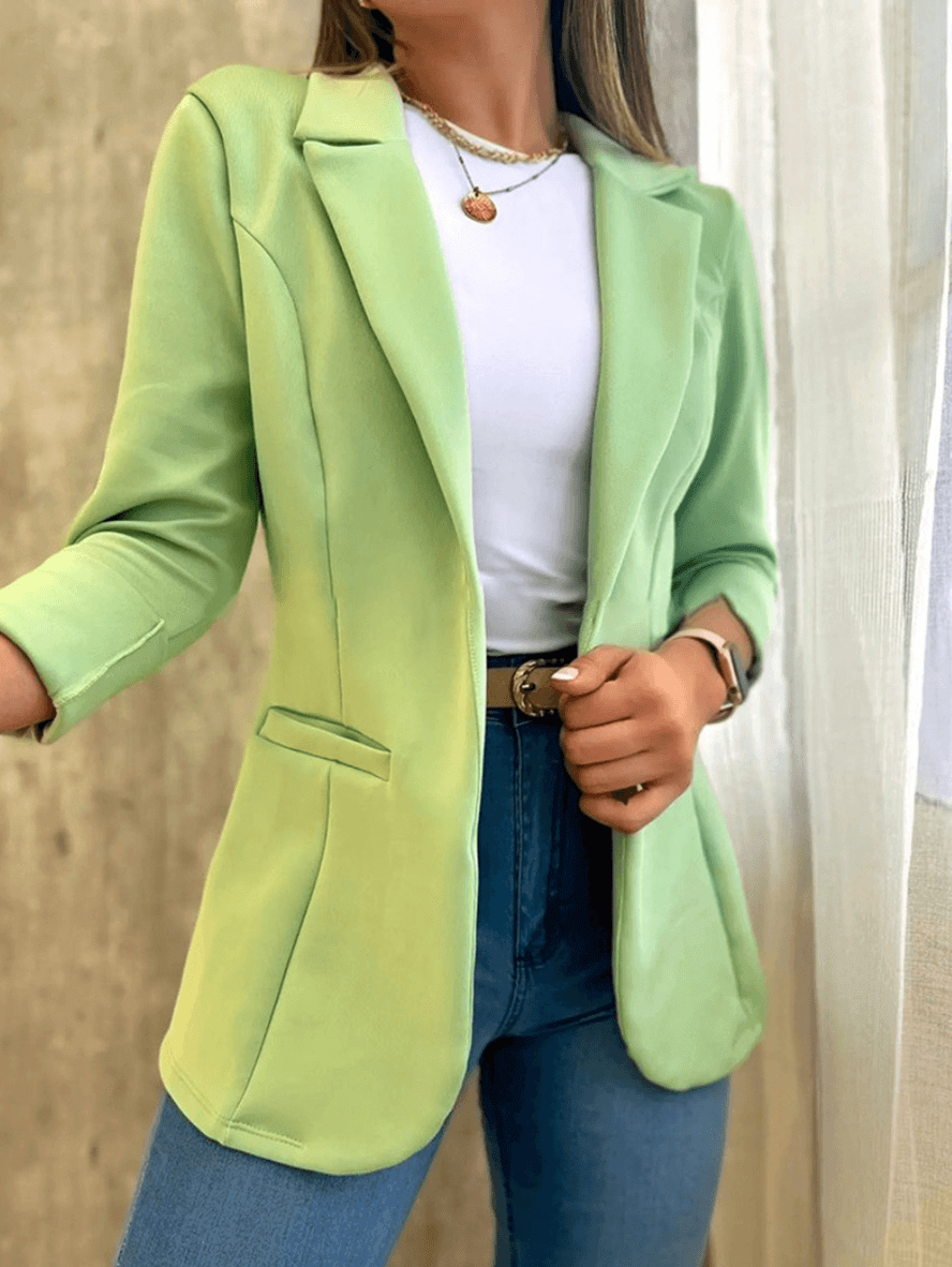 GR | Women's Elegant Green Blazer
