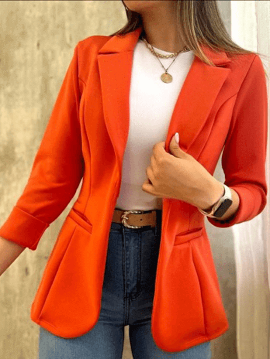GR | Women's Elegant Green Blazer