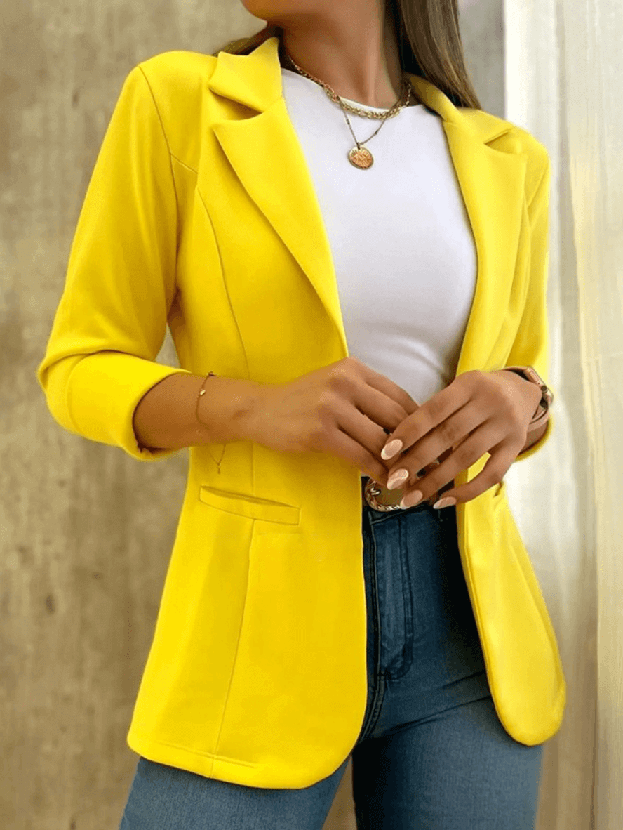 GR | Women's Elegant Green Blazer