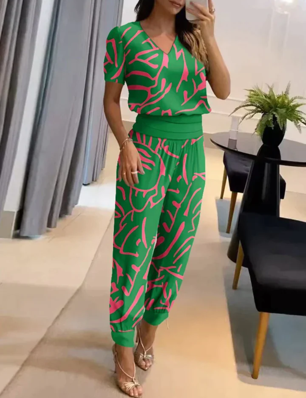 GR | Damen Elegante Jumpsuit Overall