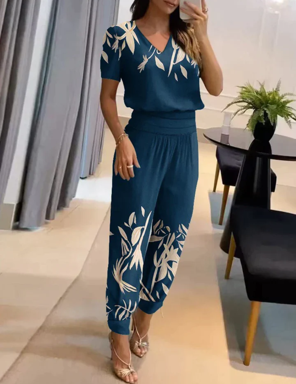 GR | Damen Elegante Jumpsuit Overall