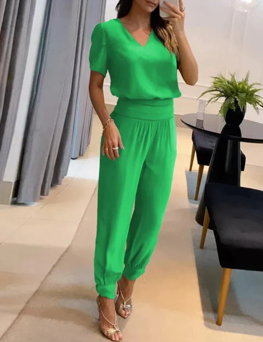 GR | Damen Elegante Jumpsuit Overall