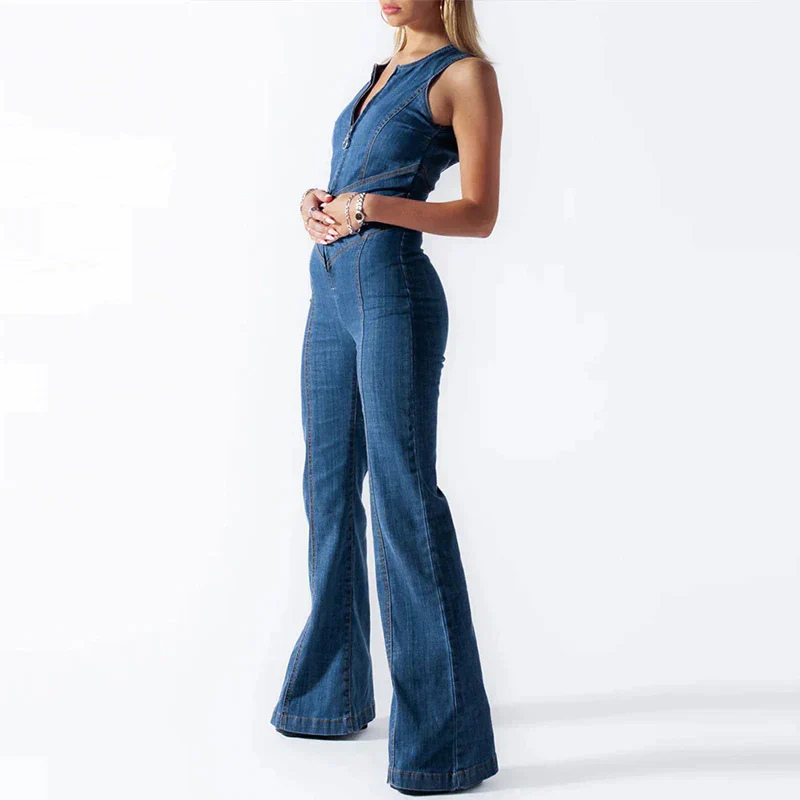 GR | Overall Damen Elegant Blau