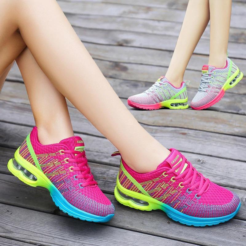 GR | Women's Fitness Sports Shoes, Colorful