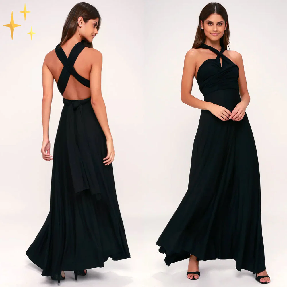 GR | Women's Elegant Wrap Dress Evening Dress