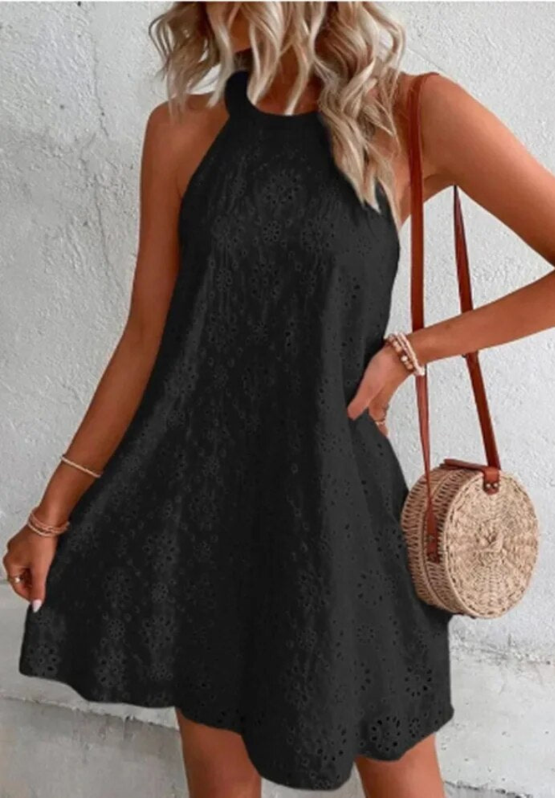 GR | Festive Halter Neck Mini Dress