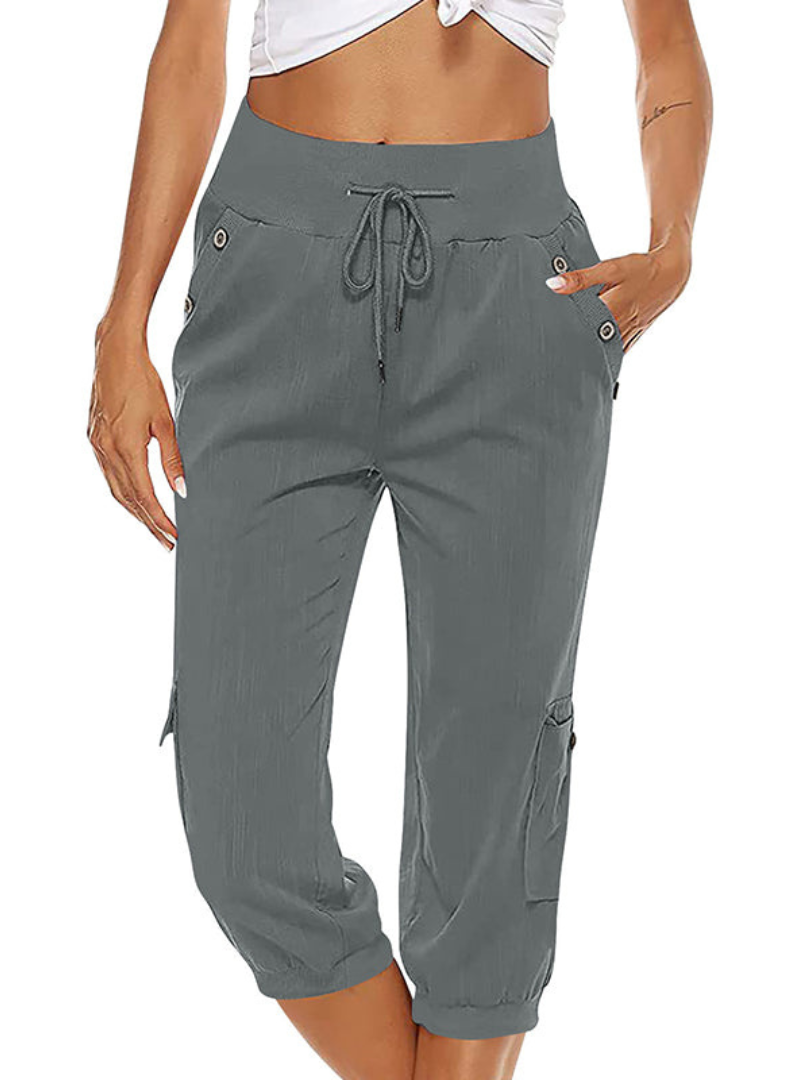 GR | Women's High-Waisted Casual Trousers