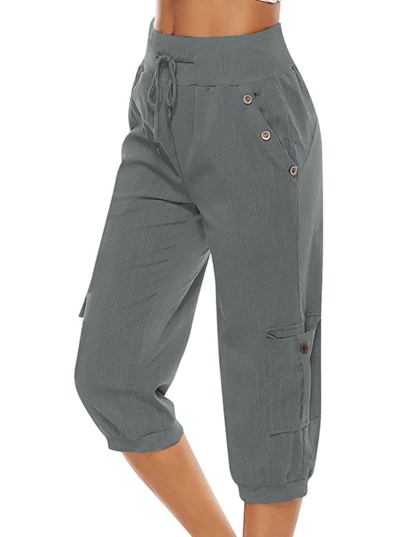 GR | Women's High-Waisted Casual Trousers
