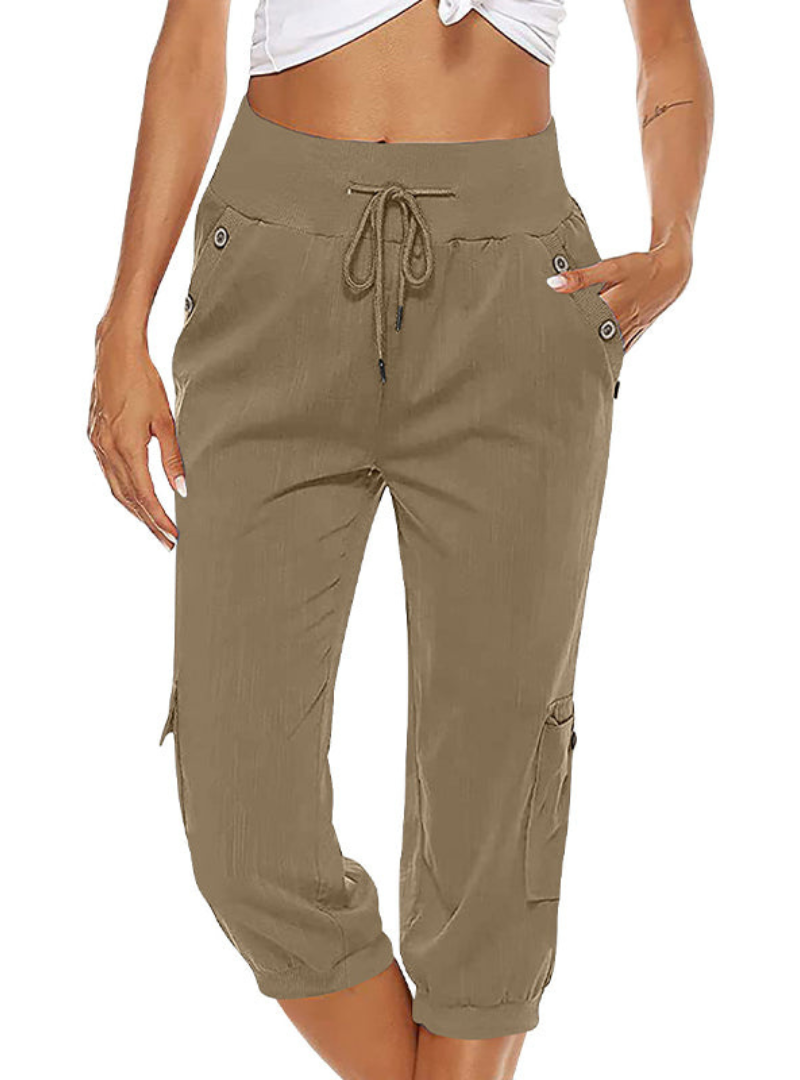 GR | Women's High-Waisted Casual Trousers