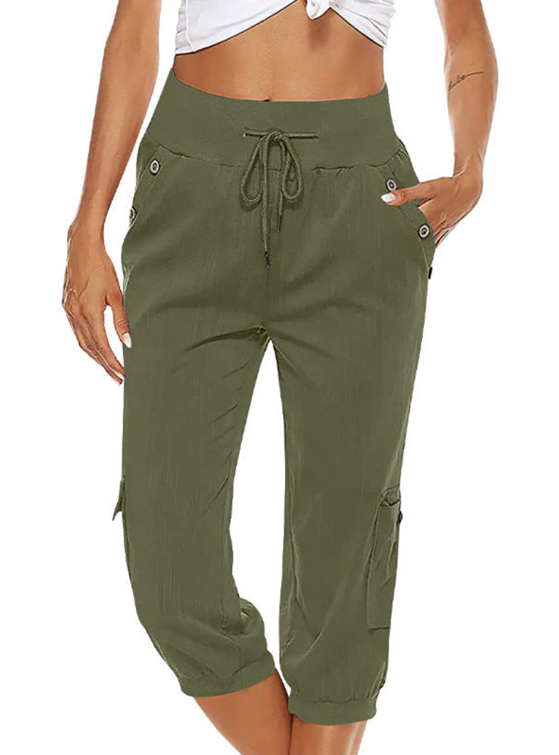 GR | Women's High-Waisted Casual Trousers