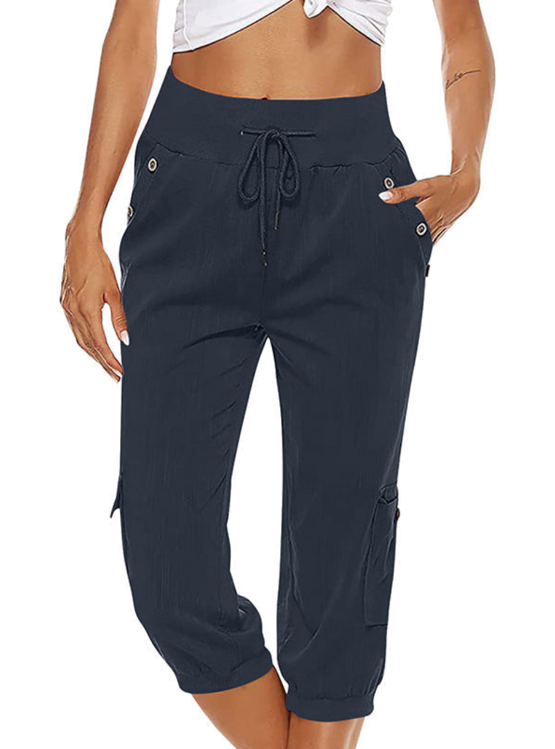GR | Women's High-Waisted Casual Trousers