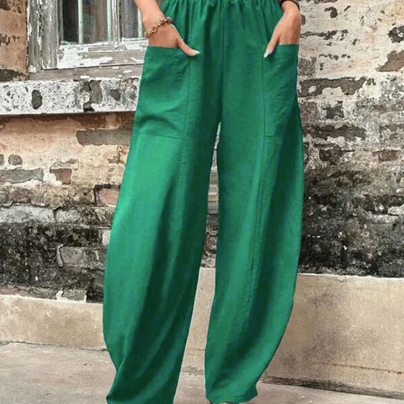 GR | Women's high-waist trousers, loose fit