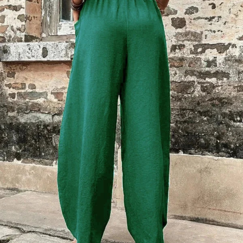 GR | Women's high-waist trousers, loose fit