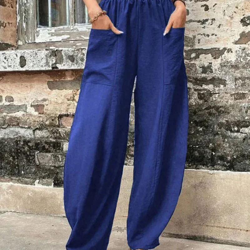 GR | Women's high-waist trousers, loose fit