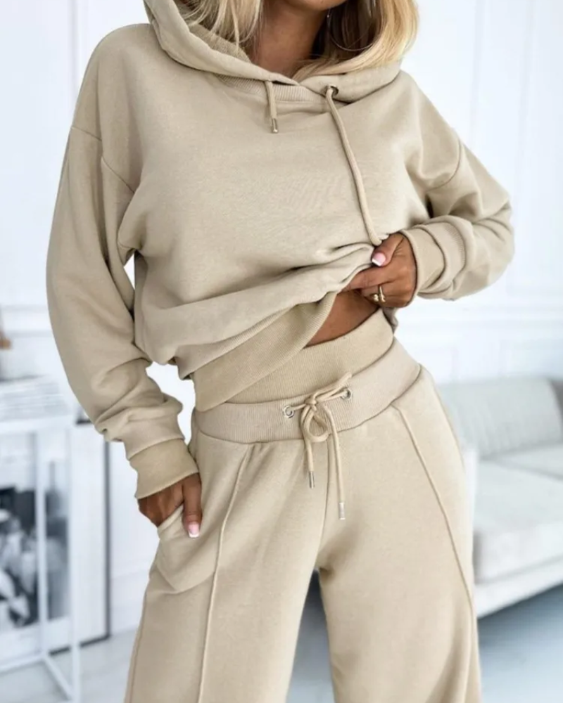 GR | Damen Freizeit Jogginganzug Elegant