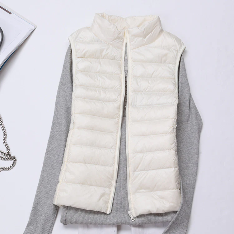 GR | Women's Lightweight Quilted Jacket Sleeveless Vest