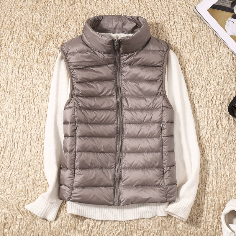 GR | Women's Lightweight Quilted Jacket Sleeveless Vest