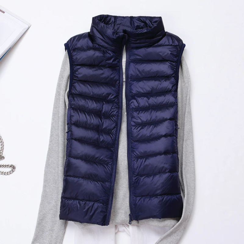 GR | Women's Lightweight Quilted Jacket Sleeveless Vest