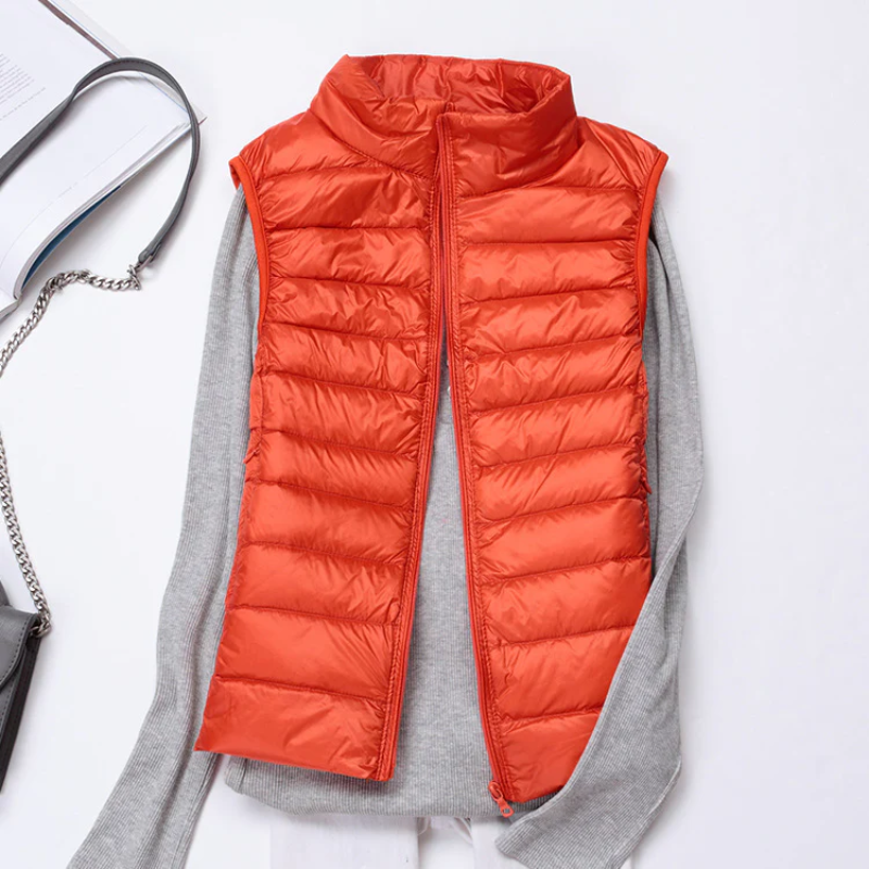 GR | Women's Lightweight Quilted Jacket Sleeveless Vest