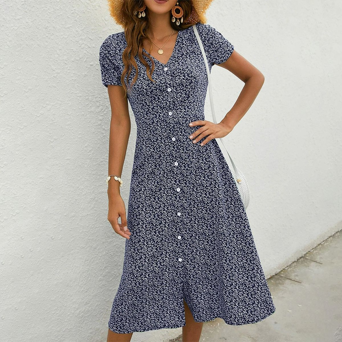 GR | Luftiges Sommerkleid Midi