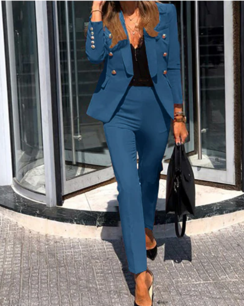 GR | Women's Elegant Two-Piece Suit Set