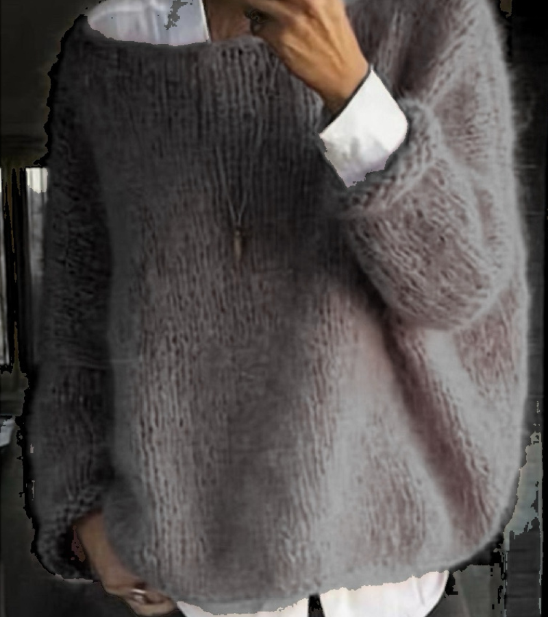 GR | Damen Übergröße Pullover Sweater