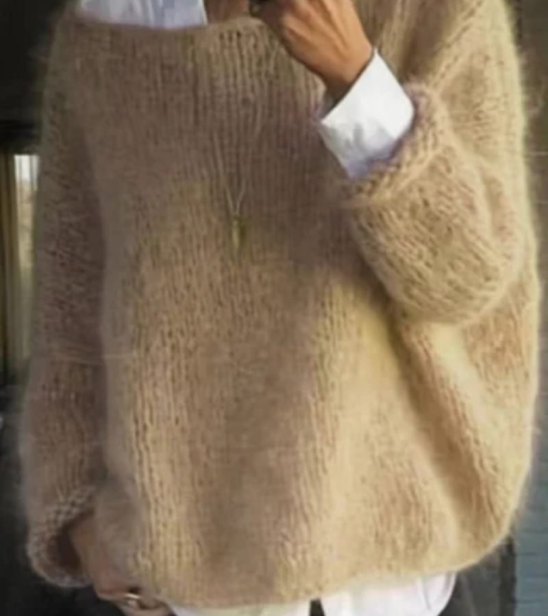 GR | Damen Übergröße Pullover Sweater