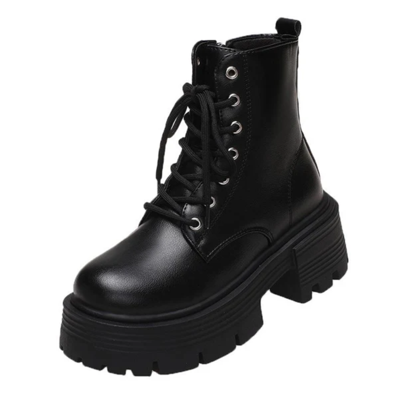 GR | Women's Platform Boots Black