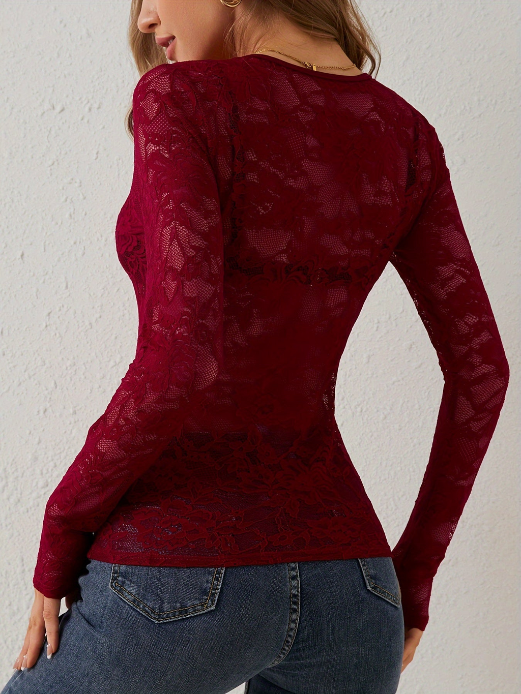 GR | Women's Long Sleeve Elegant Top