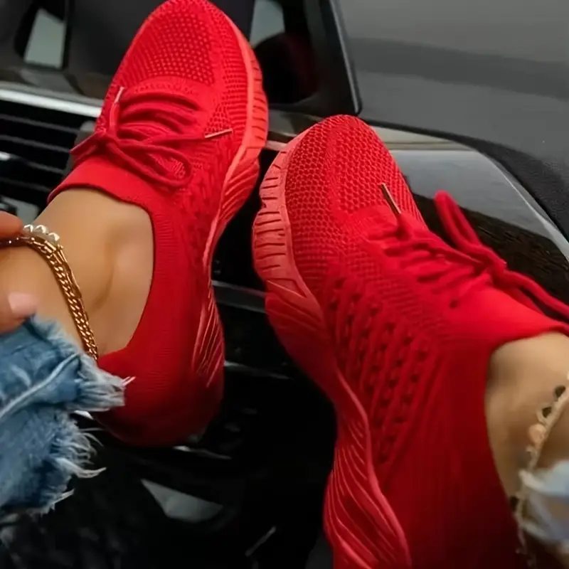 GR | Women's Black Sneakers, Fashionable Trainers