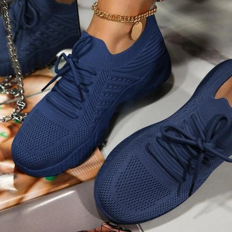 GR | Women's Black Sneakers, Fashionable Trainers