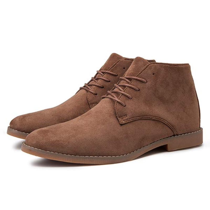 GR | Women's Black Flat Ankle Boots