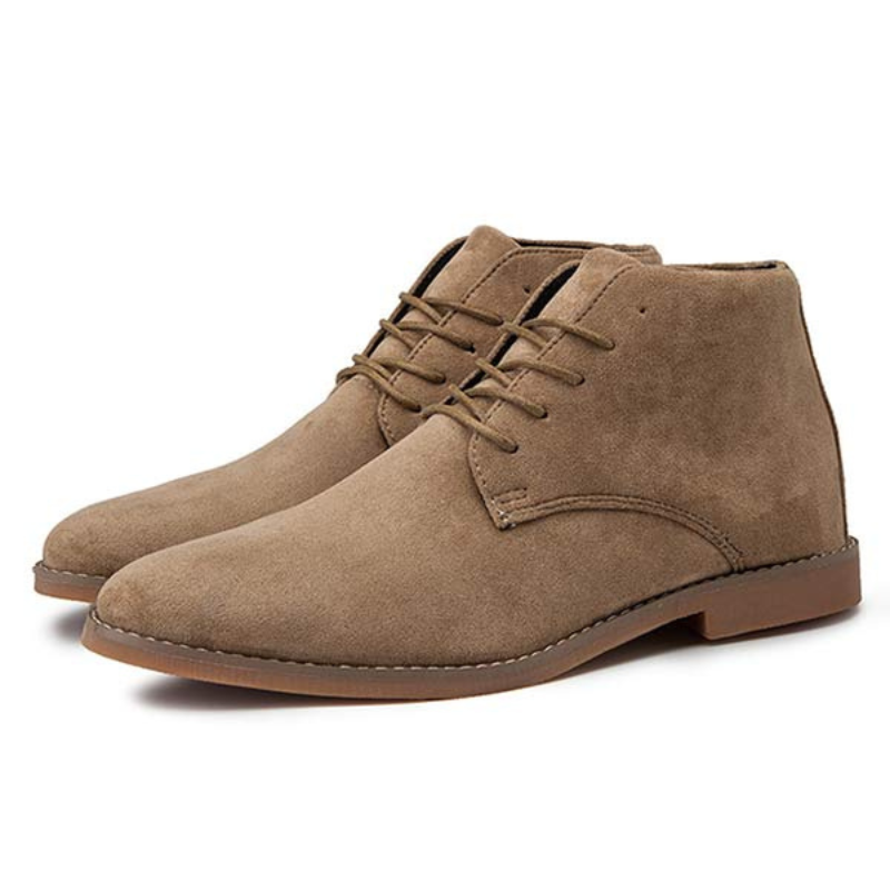 GR | Women's Black Flat Ankle Boots