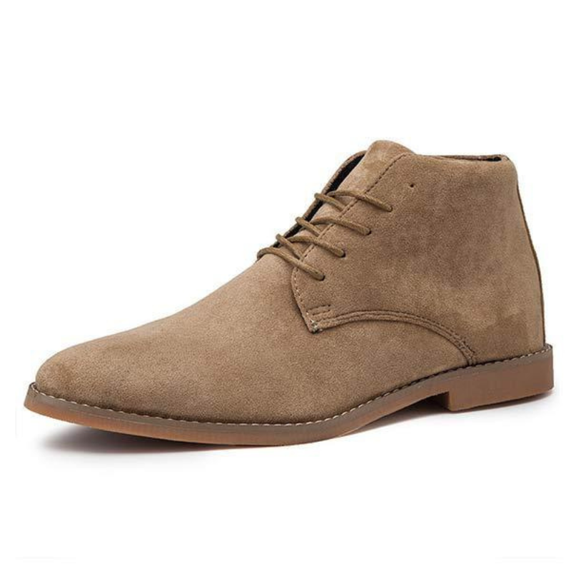 GR | Women's Black Flat Ankle Boots