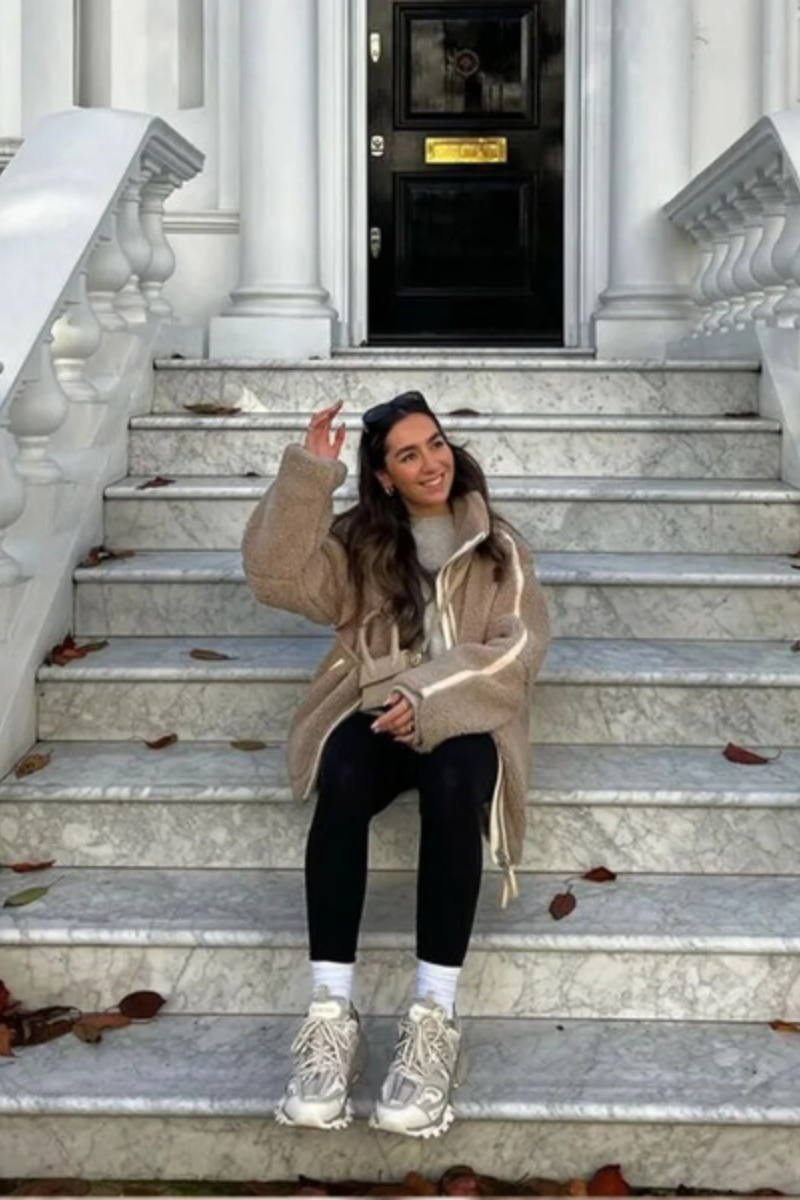 GR | Women's Teddy Jacket White